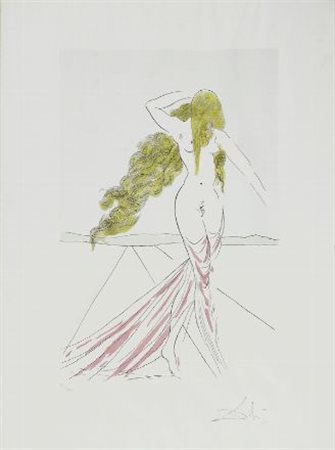 Salvador Dalì (Figueras, 1904 - 1989) SONG OF SONGS, 1971 Acquaforte...