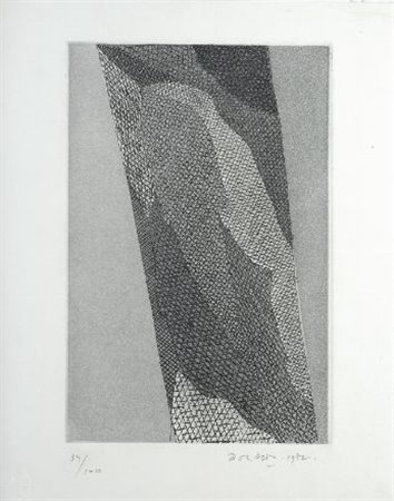 Piero Dorazio (Roma, 1927 - Todi, 2005) SENZA TITOLO, 1972 Acquaforte...