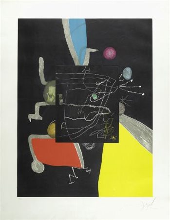 Joan Mirò (Montroig, 1893 - Palma di Mallorca, 1983) LLIBRE DELS SIS SENTITS...