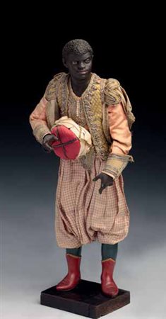 Paggetto moro, di Camillo Celebrano (prov. collezione Catello), vestito come...