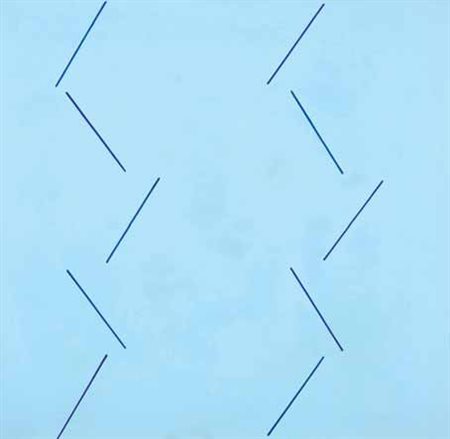 Mario Nigro Pistoia 1917 – Livorno 1992 Composizione 43.F 2, 1978 olio su...