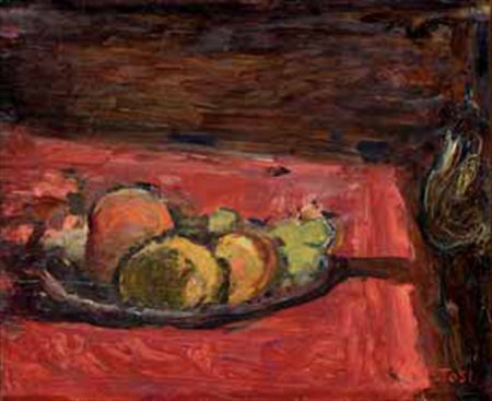 Arturo Tosi Busto Arsizio 1871 – Milano 1956 Natura morta olio su tavola, cm...