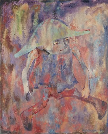 ALESSANDRI LORENZO Torino 1927 - 2000 "Bambola Napoleon (BA 39)" 1959 65x80...