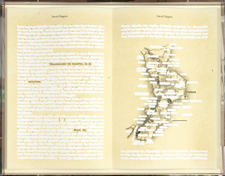 ISGRO' EMILIO Barcellona Pozzo di Gotto (ME) 1937 "Pitagora" 2007 41x52...