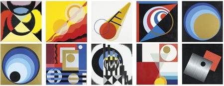 DIULGHEROFF NICOLAJ Kustendil (BG) 1901 - 1982 Torino Cartella composta da 10...