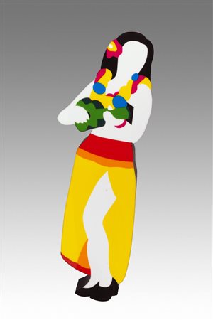 LODOLA MARCO Dorno (PV) 1955 "Bora Bora" 2010 144x45x12 neon e perspex Opera...