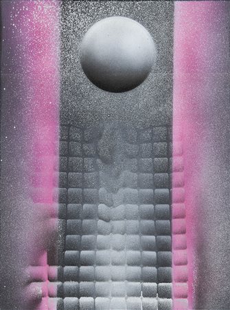 COSTALONGA FRANCO Venezia 1933 "Destrutturazione" 2002 40x30 acrilici e...