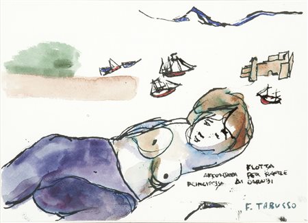 TABUSSO FRANCESCO Sesto San Giovanni (MI) 1930-2012 Torino "Flotta affondata...