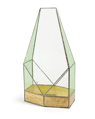 SCARPA AFRA E TOBIA Teca portaoggetti in vetro legato a piombo. Prod....