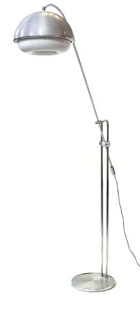 PIANTANA Lampada da terra Metallo cromato e alluminio. Diffusore in...