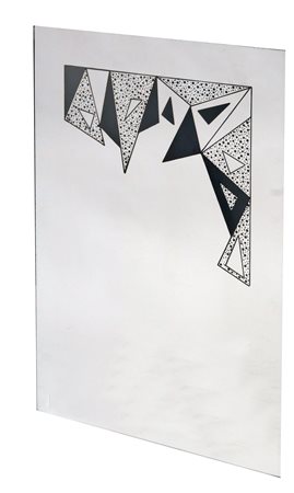 SELECTION Maschere Cristallo inciso e specchiato. Prod. Cristal Art 1980...