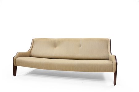 ZANUSO MARCO Milord Raro divano con telaio metallico e fianchi in panforte di...