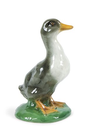 CERAMICHE ZACCAGNINI Anatra Firmato alla base Z Italia. Ceramiche Zaccagnini...