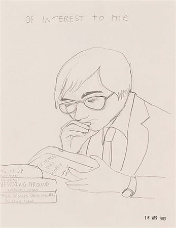 THE ROYAL ART LODGE 1996 Of Interest To Me 2003 disegno a matita su carta...