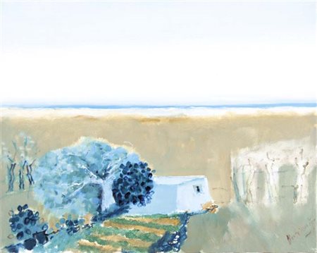 BORSATO RENATO Venezia 1927 Ustica 2007 olio su tela Misure: 40x50 firma in...