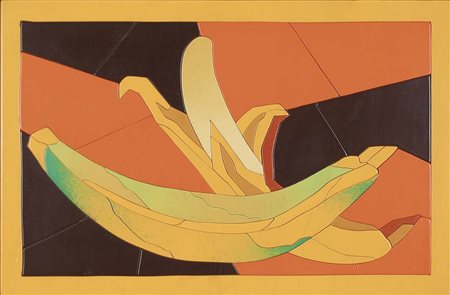 NESPOLO UGO Mosso Santa Maria (Vc) 1941 Tutti Frutti acrilici su legno...