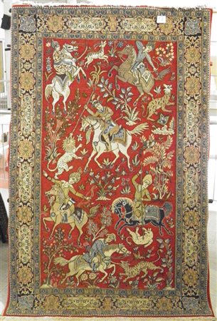 TAPPETO MASHAD IRAN cm 218 x 140