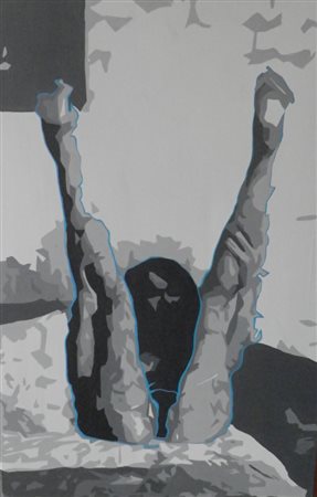 KOKOSINSKI BARTOSZ 1984 V, 2011 OLIO SU TELA cm 90 x 60 Firma, titolo, anno e...