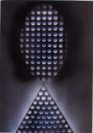 COSTALONGA FRANCO VENEZIA 1933 SENZA TITOLO TECNICA MISTA SU TAVOLA cm 50 x...