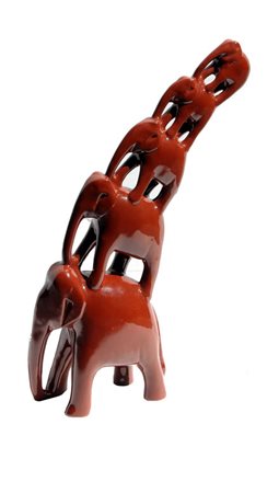 Aldo MONDINO Torino 1938-2005 Scultura un corno ceramica ceramic h. cm 38...