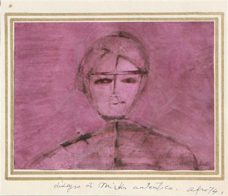 Mirko BASALDELLA Udine 1910 - Cambridge (USA) 1969 Senza titolo, 1974 tecnica...