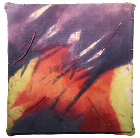 Sandro MARTINI Livorno 1941 Senza titolo, anni 80 tecnica mista su tela mixed...