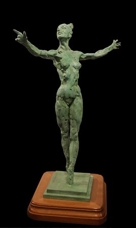 Francesco MESSINA Linguaglossa 1900 - Milano 1995 Danzatrice, 1969 bronzo...