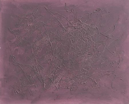 Giulio TURCATO Mantova 1912 - Roma 1995 Subacqueo, 1972/73 olio e tecnica...