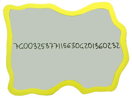 Michelangelo PISTOLETTO Biella 1933 Frattali, 2000 acrilico su specchio...