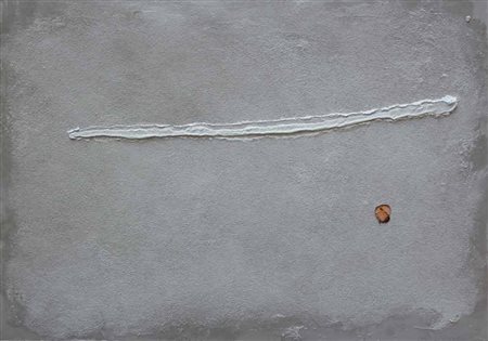 Pier Paolo CALZOLARI Bologna 1943 Senza titolo, 1969 tecnica mista, sale,...