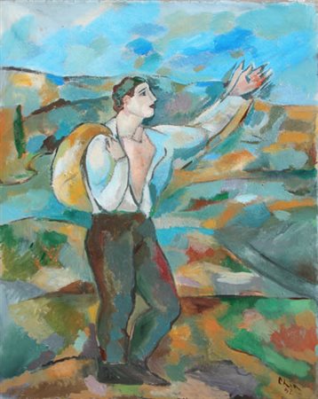 Sandro CHIA Firenze 1946 Senza titolo, 1992 olio su tela oil on canvas cm...