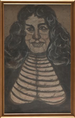 GHIZZARDI PIETRO (1906 - 1986) Dubble face: Attrice e Anna Magnani. Tecnica...