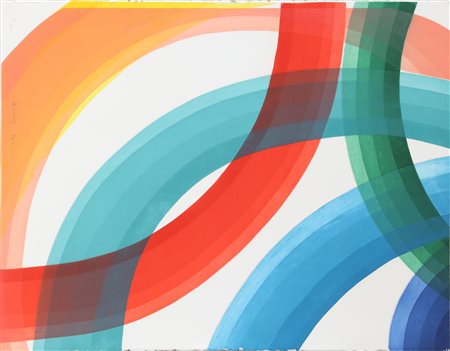 DORAZIO PIERO (1927 - 2005) Europa Unita - Francia 2. 1994. Acquaforte. Cm...