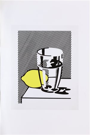 LICHTENSTEIN ROY (1923 - 1997) Senza titolo. . 1974. Fotolitografia. Cm 32,50...