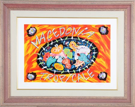 ARTISTI VARI Lotto composto da due grafiche. . Grafica. Cm 70,00 x 70,00....