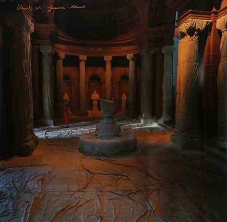 CHRISTO' (n. 1935) & JEANNE-CLAUDE (1935 - 2009) Senza titolo. . Poster. Cm...