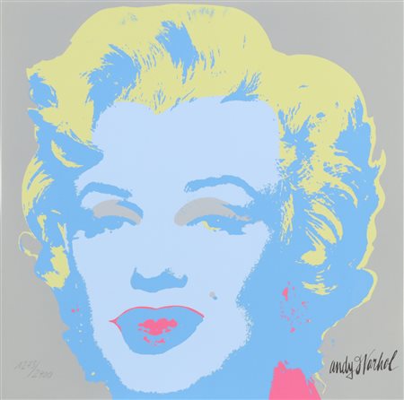 WARHOL ANDY (1928 - 1987) Marilyn Monroe. Serigrafia. Cm 60,00 x 60,00....