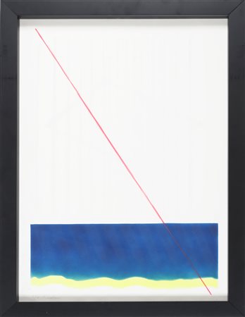 BONALUMI AGOSTINO (1935 - 2013) Senza titolo. Serigrafia. Cm 50,00 x 70,00....