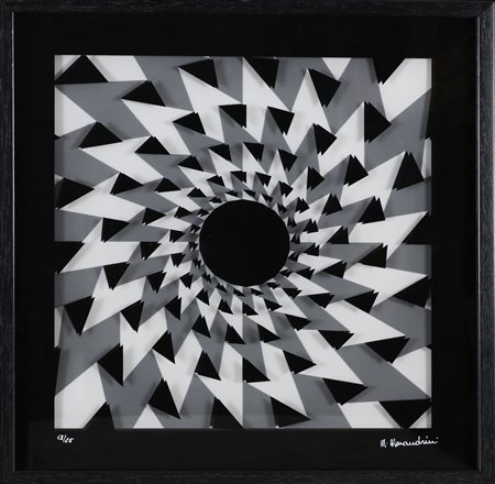 MORANDINI MARCELLO (n. 1940) Komposition. 2017. Multiplo. Cm 38,50 x 38,50....