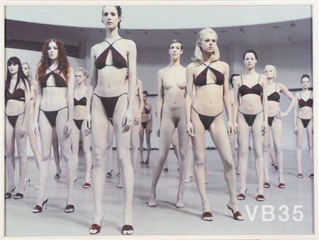 BEECROFT VANESSA (n. 1969) Senza titolo. 1999. Serigrafia. Cm 70,00 x 50,00....