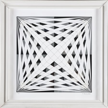 MORANDINI MARCELLO (n. 1940) Komposition. 2017. Multiplo tridimensionale. Cm...