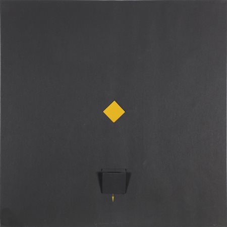 COLOMBO GIANNI (1937 - 1993) Senza titolo. Multiplo. Cm 49,50 x 49,50. 41/60....