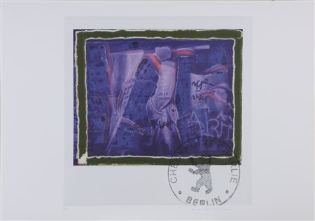 GALIMBERTI MAURIZIO (n. 1956) Wall Material. Pigmenti su cartoncino. Cm...