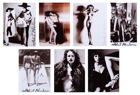 NEWTON HELMUT (1920 - 2004) Lotto composto da 7 fotografie. Fotografia. Cm...