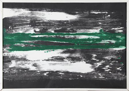 PALMA URANO (n. 1936) Senza titolo. 1972. Tecnica mista su carta. Cm 99,00 x...