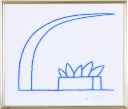 STEFANONI TINO (n. 1937) Senza titolo - 568. 2016. Tecnica mista su...