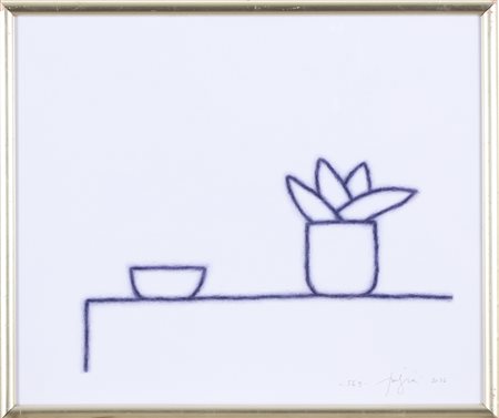 STEFANONI TINO (n. 1937) Senza titolo - 569. 2016. Tecnica mista su...