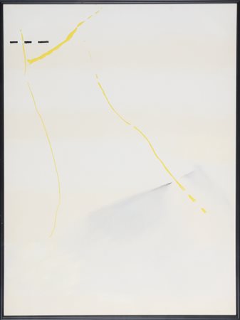 VAGO VALENTINO (n. 1931) Senza titolo. 1977. Tecnica mista su carta. Cm 50,00...