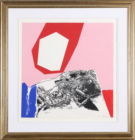 BACCI EDMONDO (1913 - 1989) Senza titolo. Tecnica mista su carta. Cm 50,00 x...