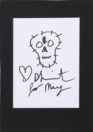 HIRST DAMIEN (n. 1965) Senza titolo. . Pennarello su carta. Cm 21,00 x 29,00....